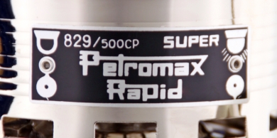 Petromax 500 CP yksityiskohta