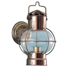 Globe Lamp 7'' seinäkannattimella, kupari